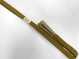 未使用品　正絹　帯留め用　手組三分紐